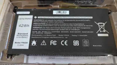 Rechargeable batteries for Dell laptops (1), View more