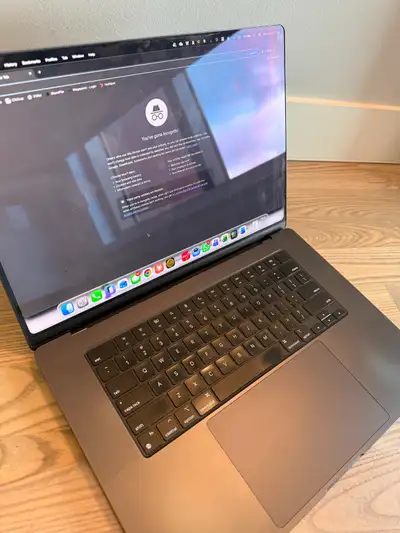 Macbook Pro 16 inch M3 Pro 36gb RAM and 512 GB SSD., View more