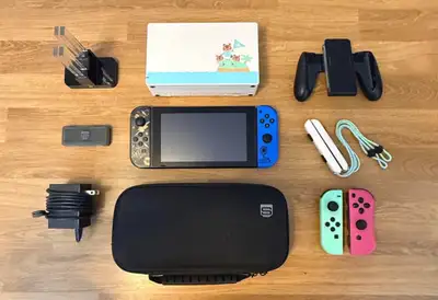 Nintendo Switch Bundle - Animal Crossing Edition, View more