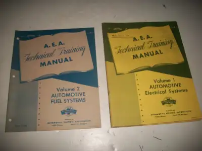 AEA TECHNICAL SERVICE MANUALS CIRCA 1955, View more