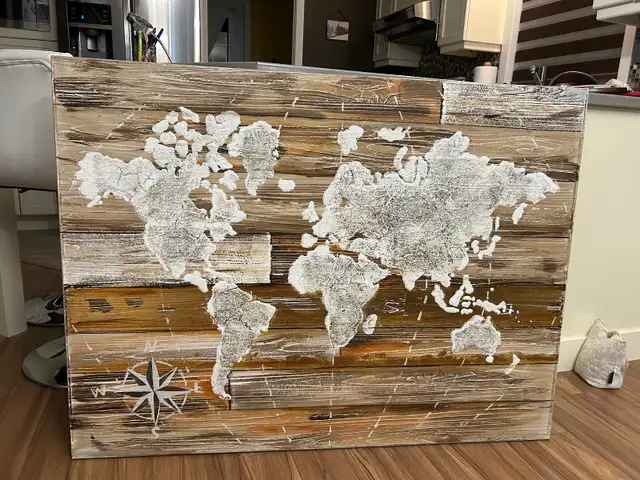 Cadre map monde64840227592323120