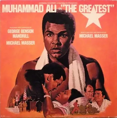 Muhammad Ali in "The Greatest" Original Soundtrack - 1977 LP, View more