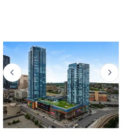  three week short term, furnished luxury condo downtown Calgary, View more