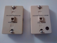 DSL phone line filters (2 of them)