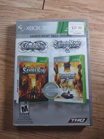 Saints row pack double Xbox 360, View more