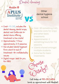 Dental cleaning at low cost!!