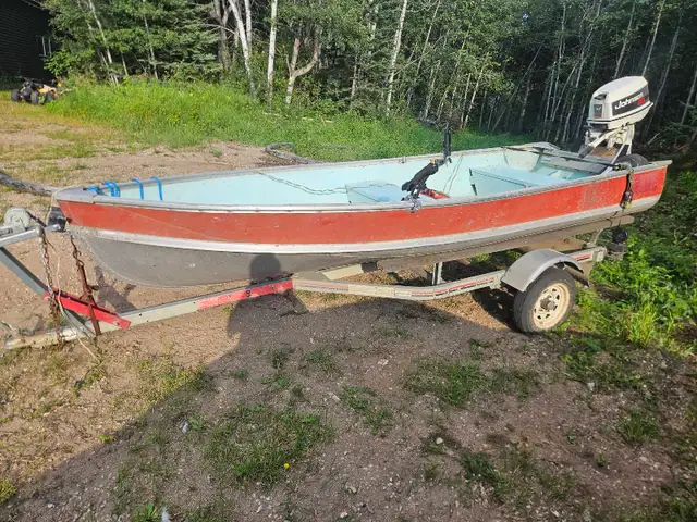14ft naden tin boat in Powerboats & Motorboats in Prince Albert - Image 2