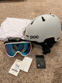 POC Fornix Spin Helmet with POC Goggles