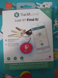 New TrackR Pixel BT Tracker Key, Phone Finder Tracking device