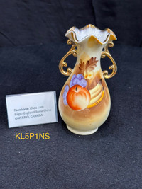 Gold orchard hand painted flower vase, 