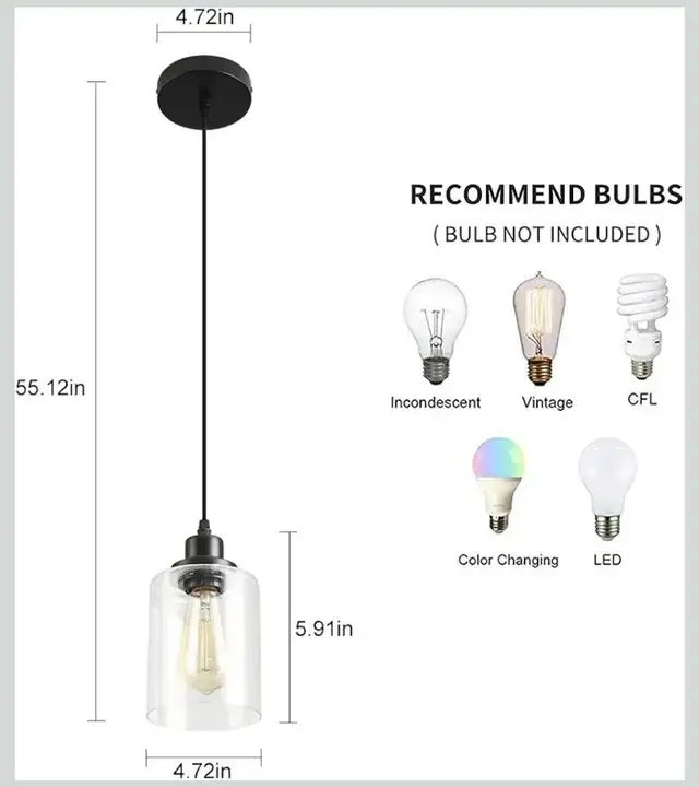 SHIWEIDA Pendant Lighting in Indoor Lighting & Fans in Oshawa / Durham Region - Image 5