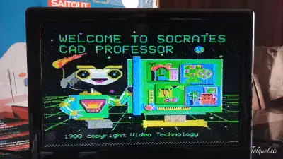 Jeu Vidéo Éducatif Vintage « Socrates », View more