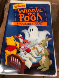 Winnie the Pooh Spookable Pooh Vhs tape Sealed