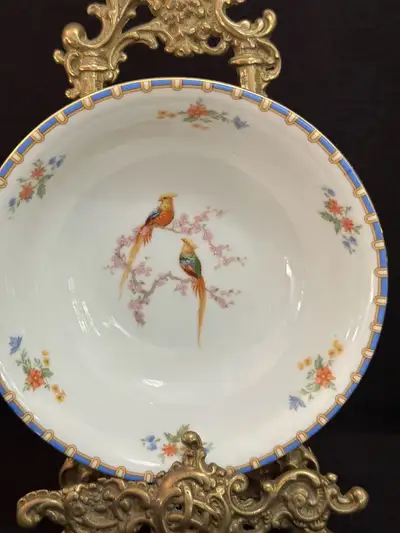 Victoria Nerlich & Co. Mz Altrohlau CMR / Golden Pleasant/ Bird , View more