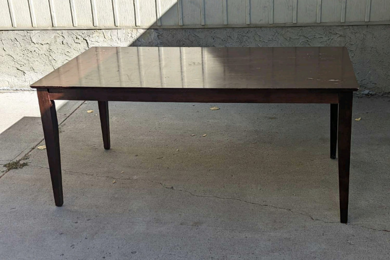 Hamilton Spill Dark Cherry Dining Table Only Dining Tables & Sets