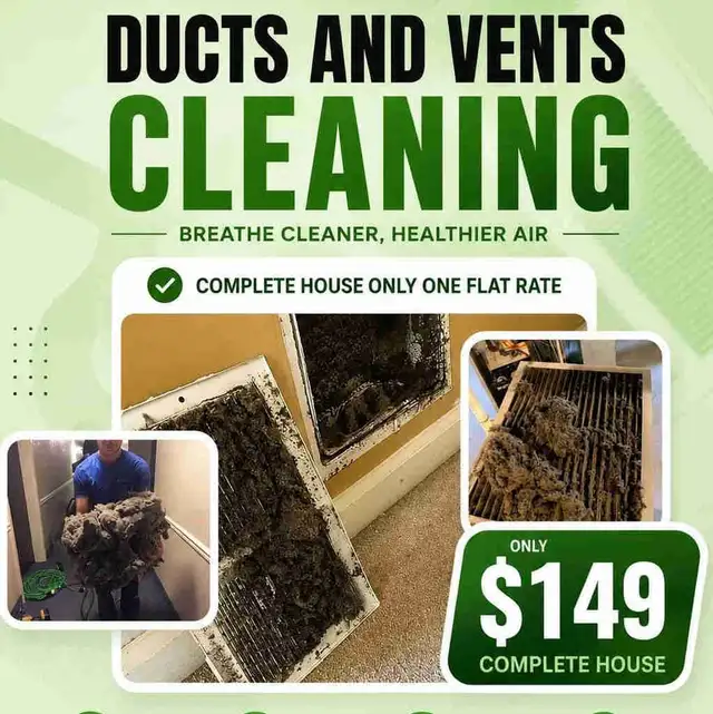 $149 Truck Mounted Air Duct Cleaning | Calgary Homeowners 