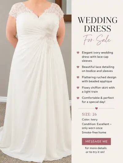 Brand New Wedding Dress for sale, View more