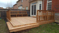 DISCOUNTED FENCE DECK AND POST HOLE