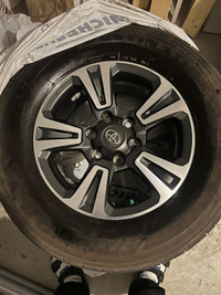 2019 Toyota Rims, TPMS sensors and rubber