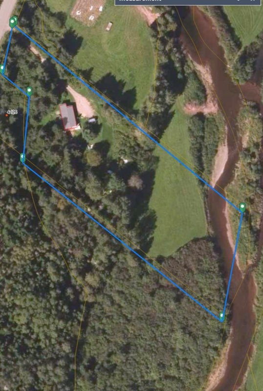 5 acers on Hammond river with house in nb Houses for Sale Saint