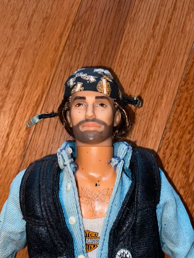 Vintage Ken Harley Davidson Barbie Doll 1999 Rare63234806053889121