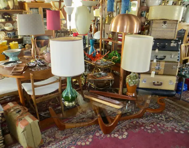 PAST and PRESENT - MID CENTURY MODERN TEAK - WALNUT FURNITURE in Arts & Collectibles in Saskatoon - Image 8