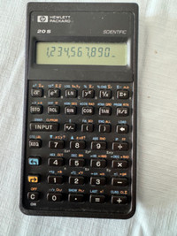 HP 20S Scientific Calculator, works well, pick up AhuntsicBran