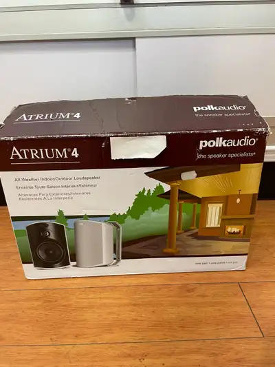POLK AUDIO ATRIUM 4 LOUDSPEAKER, View more