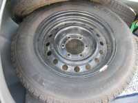 Michelin 4 winter tires on rims