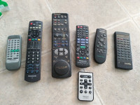 remote controller -- Panasonic, Philips, Pioneer, Toshiba etc