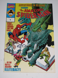 Marvel Comics Spider-Man: Adventures in Reading#1 comic book