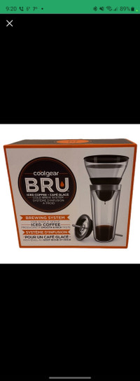 Double insulated non leak cup cold Coffee maker 