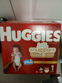 Huggies Size 1 Diaper 192 ct. Brand New