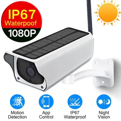 Outdoor Solar Security Wi-Fi Night Vision Camera, View more