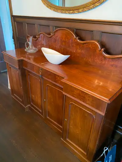 Dining room hutch., View more