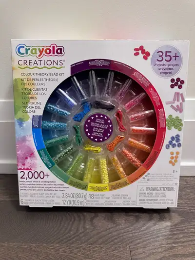 New Crayola Creations Colour Theory Bead Kit, View more