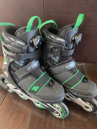 Youth K2 Rollerblades- Ajustable Size 4-8