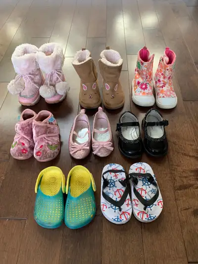 Toddler girl shoes LOT, View more