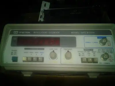 GW Instek Intelligent Counter GFC-8131H frequency counter 900+pc, View more