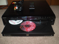 SONY 5 DISC CHANGER / PLAYER / CD/DVD / REMOTE / DVP-NC600