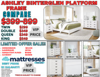 Ashley Binterglen Platform Frame! Limited offer sale!