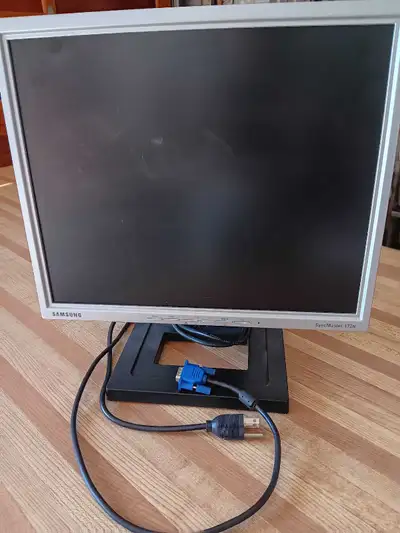 SAMSUNG MONITOR WITH CORDS, View more