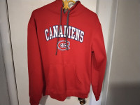Chandail capuchon hoodie des Canadiens de Montréal NHL hockey M