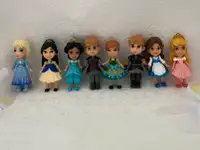 Small Disney Princess Dolls - 8 pieces