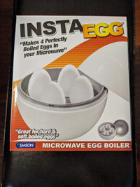 InstaEgg Microwave Egg Cooker - like new