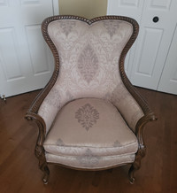Beautiful wing chair from Bombay 
