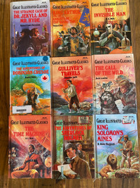 Great Illustrated Classics books