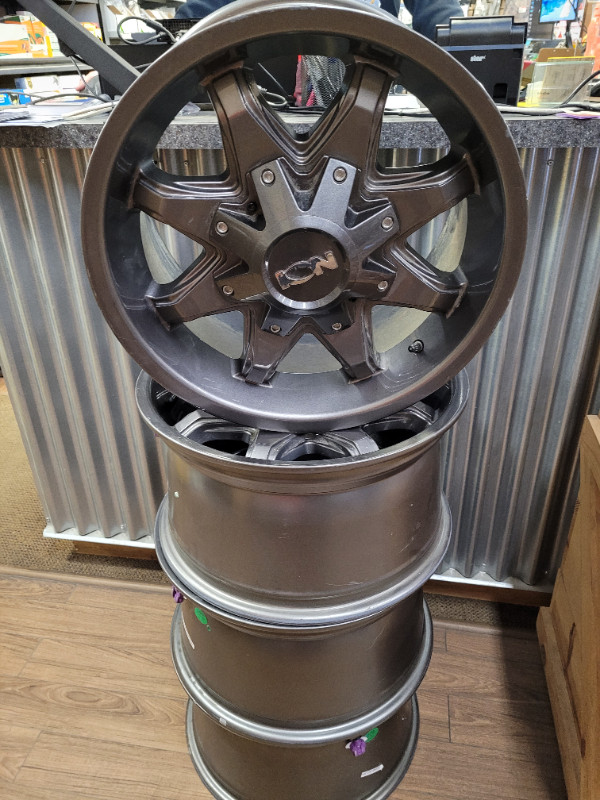 17 Inch ION Rims 6X135/6X139 - Fit Ford F150  Set of 4 in Tires & Rims in Prince George