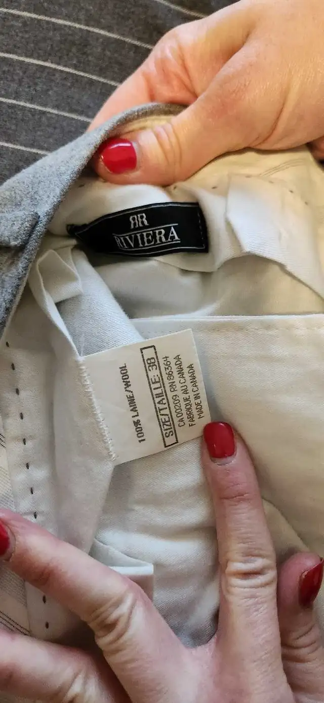 dress pants mens riviera  in Men's in Hamilton - Image 2