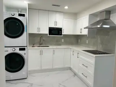 Newly Renovated Legal Basement Apartment With Separate Entrance In Prestigious Rouge Woods. Brand Ne...